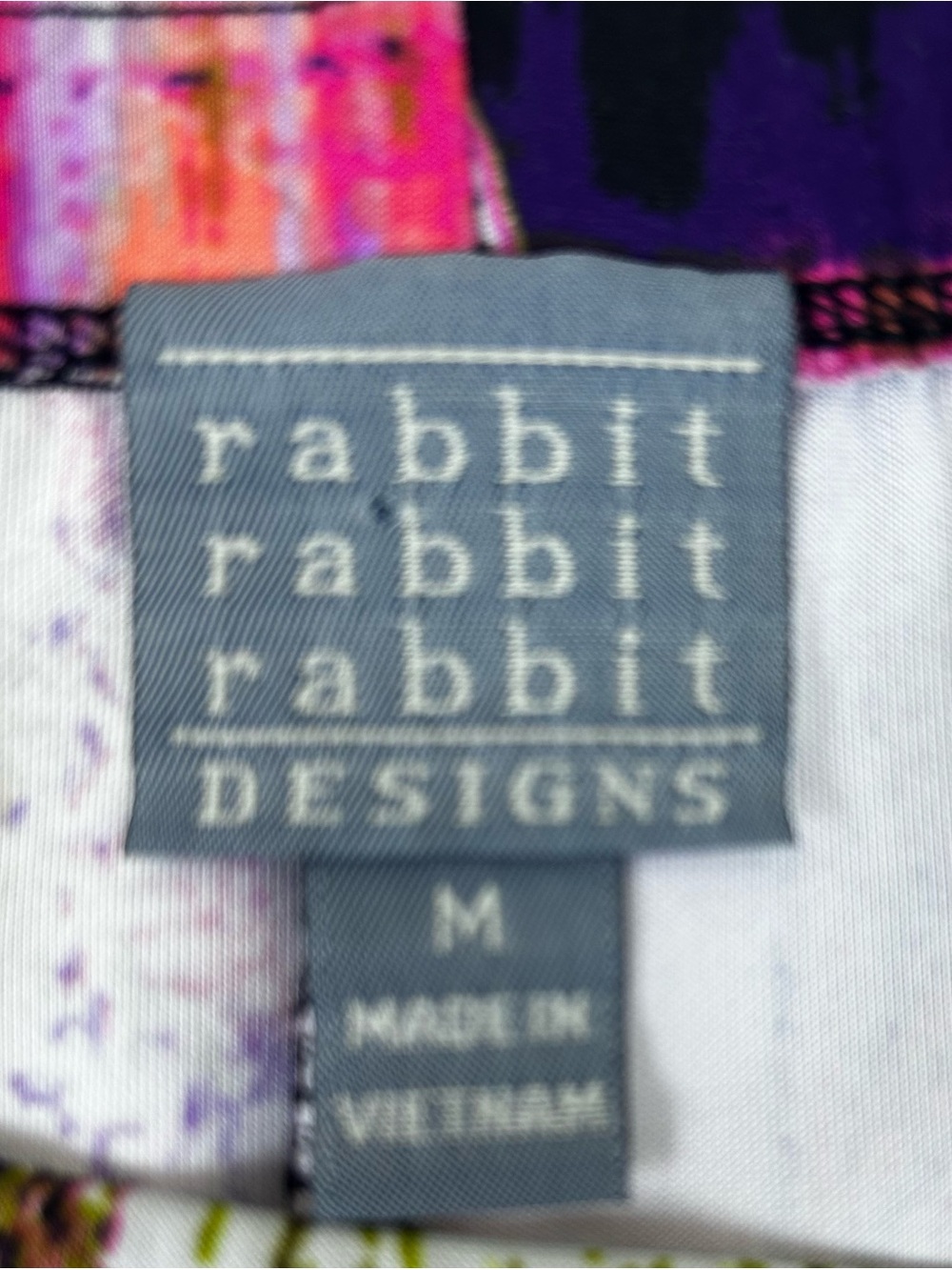 Rabbit Rabbit Rabbit Abstract Colorblock Pencil Skirt Size M - Picture 2 of 7